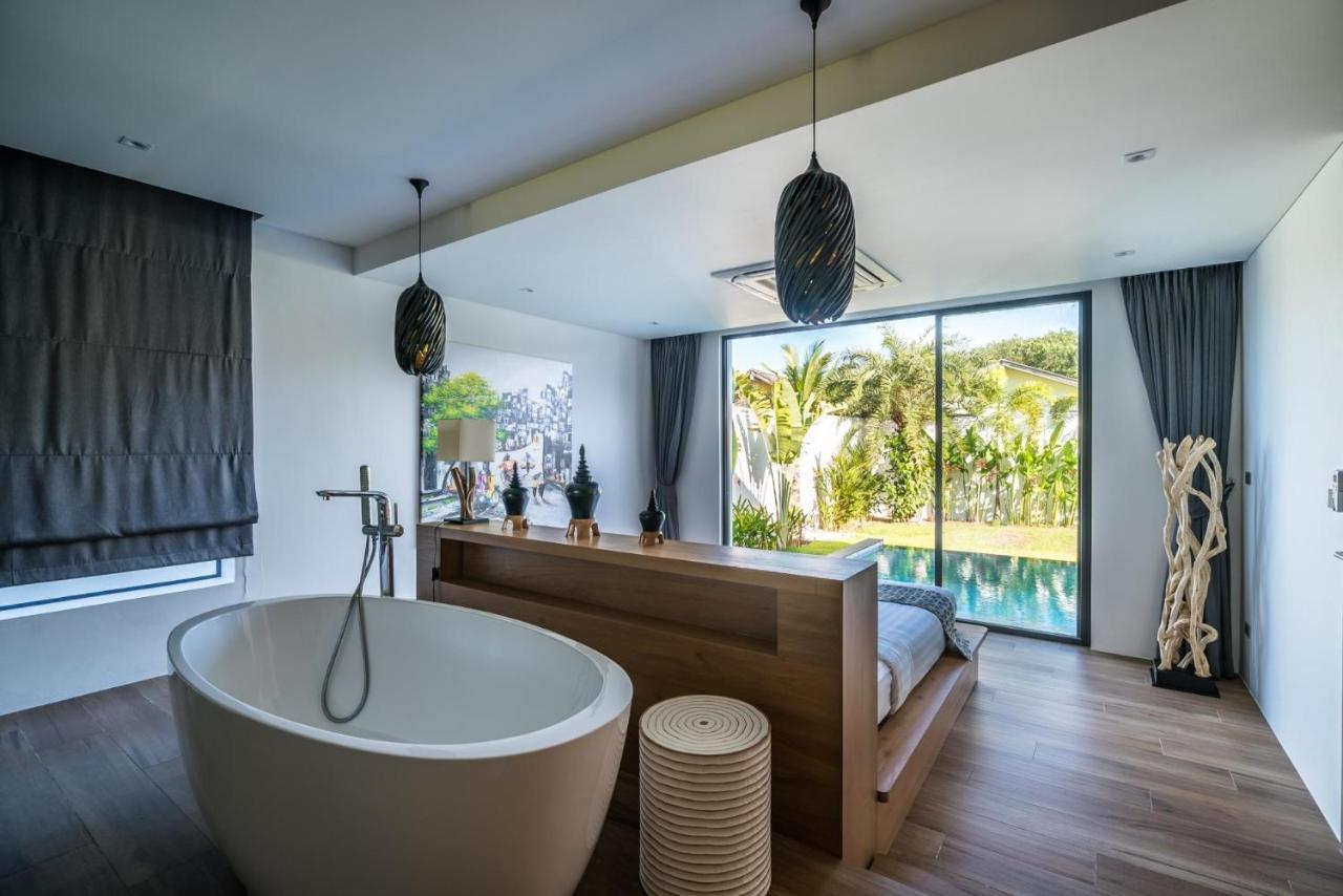 Cocoon Villa - Peaceful Private Pool Villa In North 푸껫 외부 사진